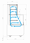Чертеж KC70 VV/VV 0,6-2-1 STANDARD БОКОВИНА СТУПЕНЬКА (версия 2.0) (9005-0109)